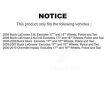 Charger l'image dans la galerie, Front Rear Strut And Coil Spring Kit For Chevrolet Impala Buick LaCrosse Allure