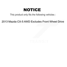 Load image into Gallery viewer, Front Rear Strut &amp; Spring Kit For 2013 Mazda CX-5 AWD Excludes Wheel Drive