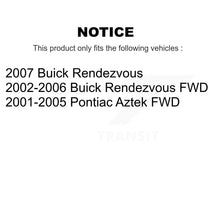 Load image into Gallery viewer, Front Disc Brake Rotors And Ceramic Pads Kit For Buick Rendezvous Pontiac Aztek