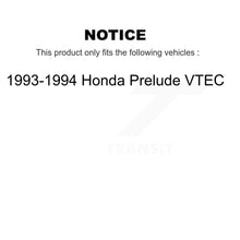 Charger l'image dans la galerie, [Front] 1993-1994 Honda Prelude VTEC Premium OE Brake Rotors &amp; Ceramic Pads Kit For Max Braking