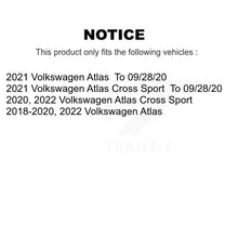 Load image into Gallery viewer, Front Disc Brake Rotors And Ceramic Pads Kit For Volkswagen Atlas Cross Sport