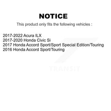 Load image into Gallery viewer, Front Disc Brake Rotors And Ceramic Pads Kit For Honda Civic Accord Acura ILX