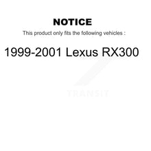 Load image into Gallery viewer, Front Disc Brake Rotors And Ceramic Pads Kit For 1999-2001 Lexus RX300