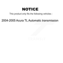 Charger l&#39;image dans la galerie, Front Brake Rotors Ceramic Pad Kit For 2004-2005 Acura TL Automatic transmission