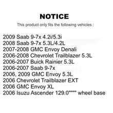 Charger l'image dans la galerie, Front Brake Rotor Ceramic Pad Kit For Chevrolet Trailblazer GMC Envoy EXT XL SSR