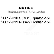 Load image into Gallery viewer, Front Disc Brake Rotor &amp; Ceramic Pad Kit For Nissan Frontier Suzuki Equator 2.5L