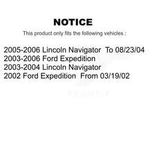 Charger l'image dans la galerie, Front Disc Brake Rotor And Ceramic Pad Kit For Ford Expedition Lincoln Navigator