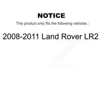 Charger l&#39;image dans la galerie, Kit de rotors de frein à disque avant et arrière et plaquettes en céramique pour Land Rover LR2 2008 – 2011 