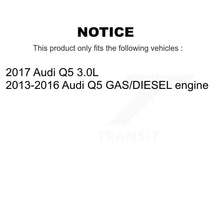 Charger l'image dans la galerie, Front Rear Disc Brake Rotors And Ceramic Pads Kit For Audi Q5