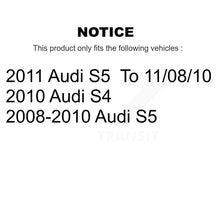 Charger l'image dans la galerie, Front Rear Disc Brake Rotors And Ceramic Pads Kit For Audi S5