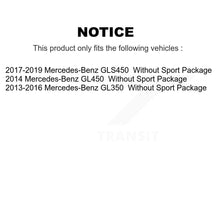 Load image into Gallery viewer, Front Rear Disc Brake Rotor Ceramic Pad Kit For Mercedes-Benz GLS450 GL450 GL350