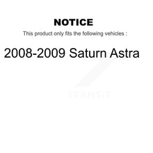 Load image into Gallery viewer, [Front+Rear] 2008-2009 Saturn Astra Premium OE Brake Rotors &amp; Ceramic Pads Kit For Max Braking