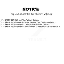 Load image into Gallery viewer, Front Rear Disc Brake Rotors And Ceramic Pads Kit For BMW 428i xDrive