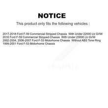 Charger l'image dans la galerie, Front Rear Brake Rotors Ceramic Pad Kit For Ford F59 F-53 Motorhome Chassis F-59