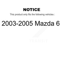 Load image into Gallery viewer, [Front+Rear] 2003-2005 Mazda 6 Premium OE Brake Kit &amp; Ceramic Pads For Max Braking