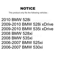 Load image into Gallery viewer, Front Rear Disc Brake Rotor Ceramic Pad Kit For BMW 530xi 535xi 528i xDrive 535i