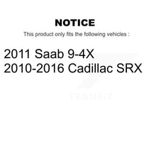Load image into Gallery viewer, Front Rear Disc Brake Rotors And Ceramic Pads Kit For Cadillac SRX Saab 9-4X