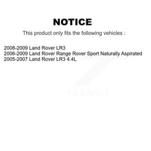 Charger l'image dans la galerie, Front Rear Disc Brake Rotors And Ceramic Pads Kit For Land Rover Range Sport LR3