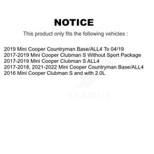 Load image into Gallery viewer, Front Rear Disc Brake Rotor &amp; Ceramic Pad Kit For Mini Cooper Countryman Clubman