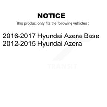 Load image into Gallery viewer, Front Rear Disc Brake Rotors And Ceramic Pads Kit For Hyundai Azera