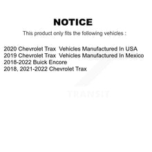 Load image into Gallery viewer, Front Rear Disc Brake Rotors And Ceramic Pad Kit For Buick Encore Chevrolet Trax