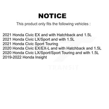 Load image into Gallery viewer, Rear Disc Brake Rotors And Ceramic Pads Kit For Honda Civic Insight K8C-101625