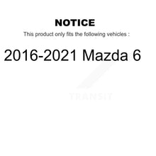 Load image into Gallery viewer, [Rear] 2016-2021 Mazda 6 Premium OE Brake Rotors &amp; Ceramic Pads Kit For Max Braking