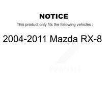 Load image into Gallery viewer, [Rear] 2004-2011 Mazda RX-8 Premium OE Brake Rotors &amp; Ceramic Pads Kit For Max Braking