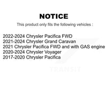 Load image into Gallery viewer, Rear Brake Rotor And Ceramic Pad Kit For Chrysler Pacifica Grand Caravan Voyager