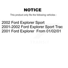 Load image into Gallery viewer, Rear Disc Brake Rotors And Ceramic Pads Kit For Ford Explorer Sport Trac