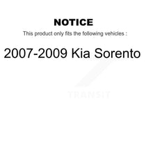 Load image into Gallery viewer, Rear Disc Brake Rotors And Ceramic Pads Kit For 2007-2009 Kia Sorento