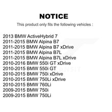 Load image into Gallery viewer, Rear Brake Rotor Ceramic Pad Kit For BMW 750i xDrive 750Li 550i GT Alpina B7 B7L