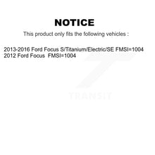 Load image into Gallery viewer, Front Rear Disc Brake Rotors Ceramic Pad Drum Kit (7Pc) For Ford Focus FMSI=1004