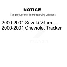 Charger l'image dans la galerie, Front Rear Brake Rotor Ceramic Pad &amp; Drum Kit (7Pc) For Chevrolet Tracker Suzuki