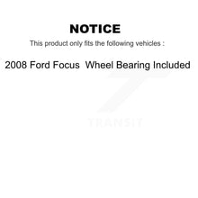 Charger l'image dans la galerie, Front Rear Disc Brake Rotors Ceramic Pads And Drum Kit (7Pc) For Ford Focus