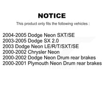 Charger l'image dans la galerie, Front Rear Brake Rotors Ceramic Pad Drum Kit For Neon Dodge Chrysler Plymouth SX