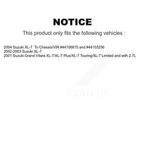 Load image into Gallery viewer, Front Rear Disc Brake Rotors Ceramic Pad &amp; Drum Kit For Suzuki XL-7 Grand Vitara