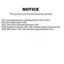 Load image into Gallery viewer, Front Rear Disc Brake Rotor Ceramic Pad &amp; Drum Kit For GMC Sierra 1500 Chevrolet