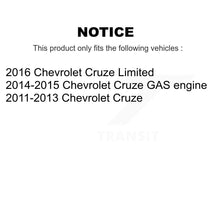 Load image into Gallery viewer, Front Rear Disc Brake Rotor Ceramic Pad And Drum Kit For Chevrolet Cruze Limited