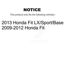 Load image into Gallery viewer, Front Rear Disc Brake Rotors Ceramic Pads And Drum Kit For Honda Fit K8C-102560