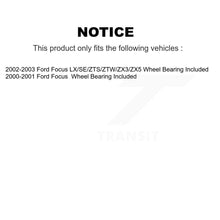 Charger l'image dans la galerie, Front Rear Disc Brake Rotors Ceramic Pads And Drum Kit For Ford Focus K8C-102590