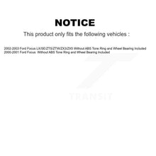 Charger l'image dans la galerie, Front Rear Disc Brake Rotors Ceramic Pads And Drum Kit For Ford Focus K8C-102590