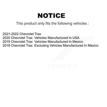 Charger l'image dans la galerie, Front Rear Disc Brake Rotors Ceramic Pads And Drum Kit For Chevrolet Trax