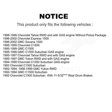 Charger l'image dans la galerie, Front Brake Rotor &amp; Ceramic Pad Kit For Chevrolet C1500 GMC Tahoe Suburban Yukon