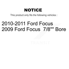 Charger l'image dans la galerie, Front Rear Disc Brake Rotors Ceramic Pads And Drum Kit (9Pc) For Ford Focus