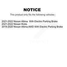 Charger l'image dans la galerie, Rear Disc Brake Rotors And Ceramic Pads Kit For Nissan Kicks Altima K8C-103097