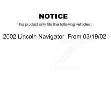 Load image into Gallery viewer, [Front] 2002 Lincoln Navigator From 03 19 02 Premium OE Brake Rotors &amp; Ceramic Pads Kit For Max Braking
