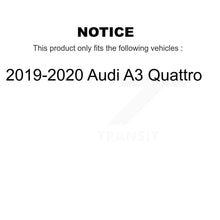 Charger l&#39;image dans la galerie, [Front+Rear] 2019-2020 Audi A3 Quattro Premium OE Brake Kit &amp; Ceramic Pads For Max Braking