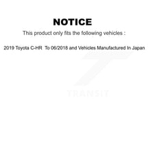 Load image into Gallery viewer, Front Rear Disc Brake Rotors And Ceramic Pads Kit For Toyota C-HR