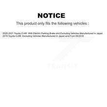 Load image into Gallery viewer, Rear Disc Brake Rotors And Ceramic Pads Kit For Toyota C-HR K8C-103312